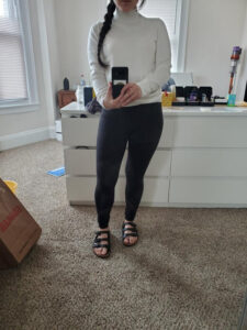 Very nice quality real wool top! 